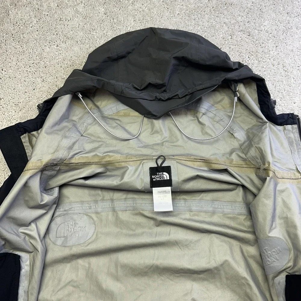 Vintage The North Face Mountain Jacket‎ Mens XL Gore Tex Gray Shell AS-IS Y2K